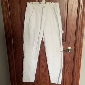 White painter pants